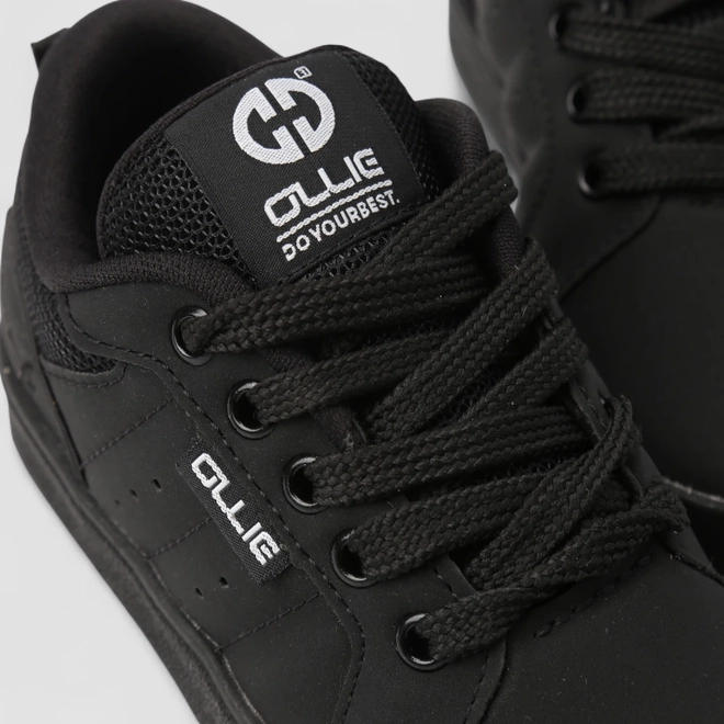 Tênis Casual Infantil Ollie Originals Nobuck Mesh Preto