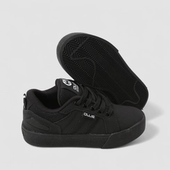 Tênis Casual Infantil Ollie Originals Nobuck Mesh Preto