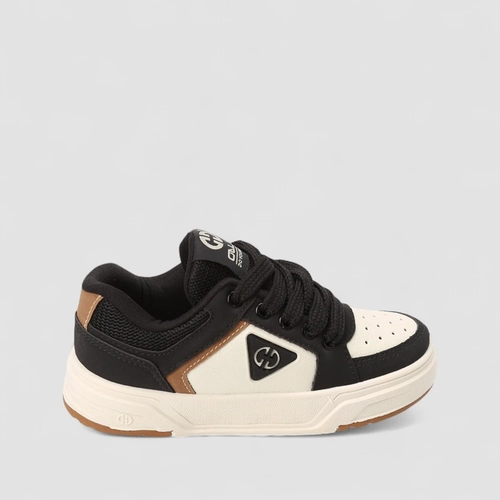 Tênis Casual Infantil Ollie Originals Nobuck Mesh Preto