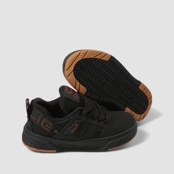 Tênis Casual Infantil Ollie Originals Mesh Preto
