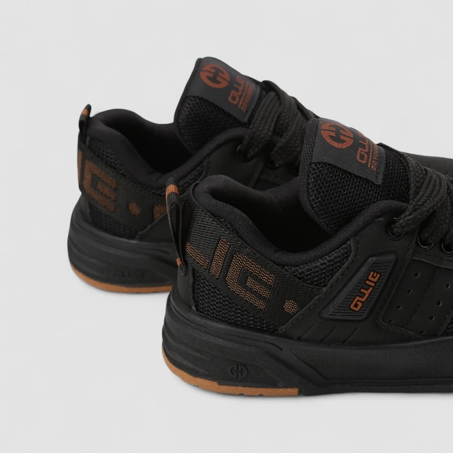 Tênis Casual Infantil Ollie Originals Mesh Preto