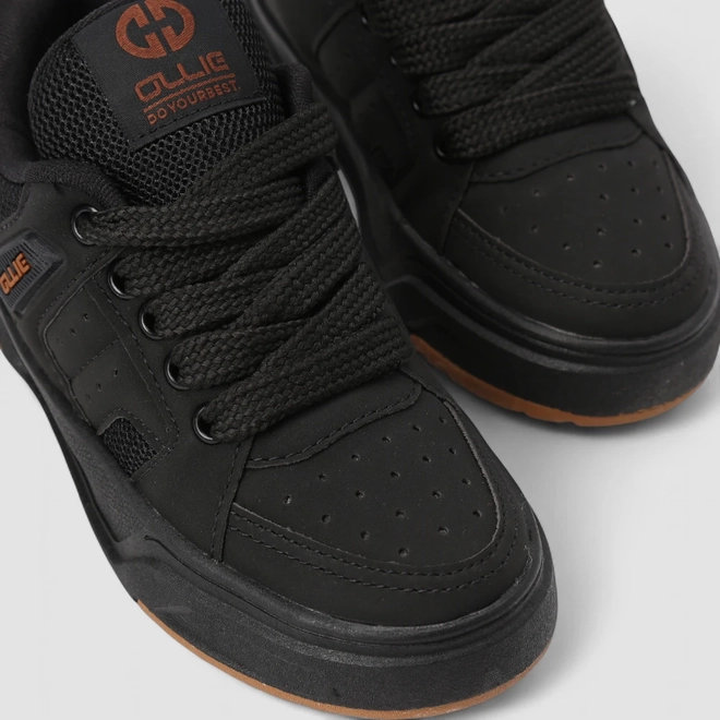 Tênis Casual Infantil Ollie Originals Mesh Preto