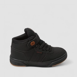 Tênis Casual Infantil Ollie Originals Cano Médio Nobuck Preto