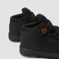 Tênis Casual Infantil Ollie Originals Cano Médio Nobuck Preto