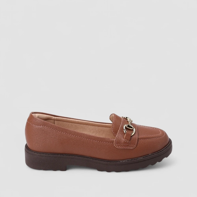 Mocassim Feminino Modare Ultraconforto Detalhe Bridão Caramelo