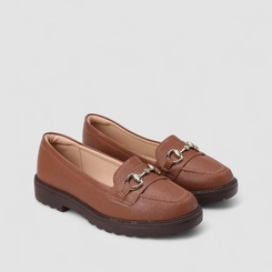 Mocassim Feminino Modare Ultraconforto Detalhe Bridão Caramelo