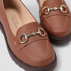 Mocassim Feminino Modare Ultraconforto Detalhe Bridão Caramelo