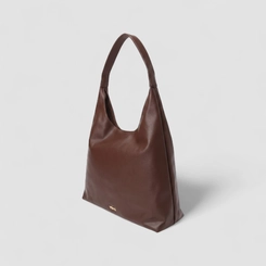 Bolsa Hobo Gabriela Grande Marrom