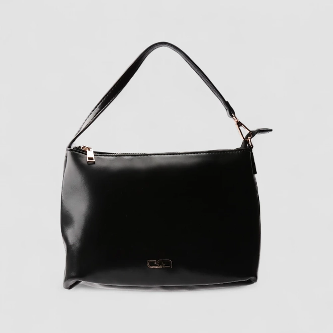 Bolsa Shopping Bag Gabriela Grande Com Necessaire Preta