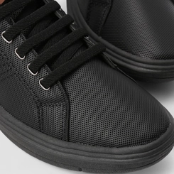 Tênis Casual Masculino Mac & Jac Elástico Preto