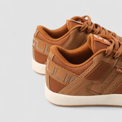 Tênis Casual Masculino Ollie Originals Mesh Marrom