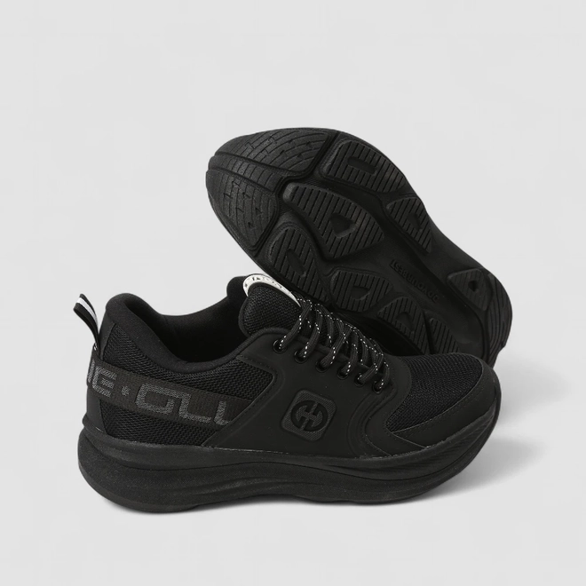 Tênis Esportivo Masculino Ollie Originals Mesh Preto