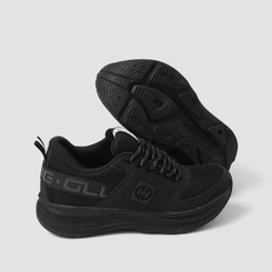 Tênis Esportivo Masculino Ollie Originals Mesh Preto