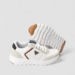 Tênis Casual Masculino Ollie Originals Nobuck Branco
