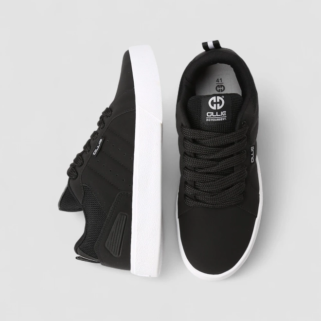 Tênis Casual Masculino Ollie Originals Mesh Nobuck Preto