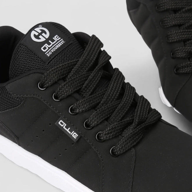 Tênis Casual Masculino Ollie Originals Mesh Nobuck Preto