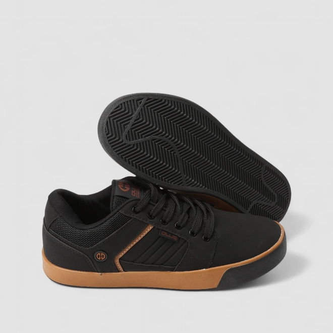 Tênis Casual Masculino Ollie Originals Nobuck Preto
