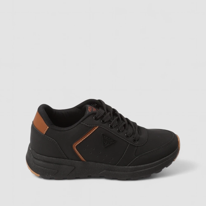 Tênis Casual Masculino Ollie Originals Nobuck Preto