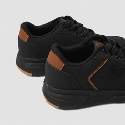 Tênis Casual Masculino Ollie Originals Nobuck Preto