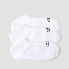 Meia Olympikus Invisível Kit 3 pares 33-38 Branca