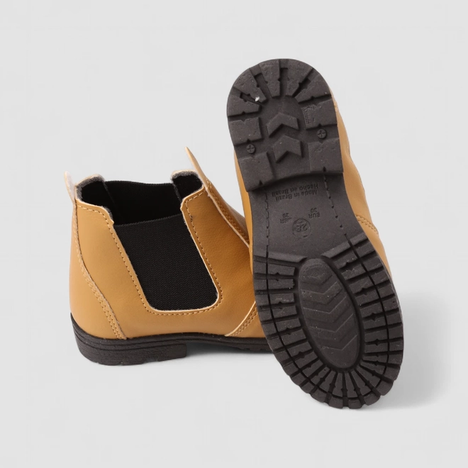 Bota Chelsea Infantil Vertus Caramelo