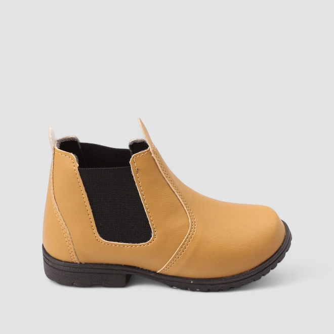 Bota Chelsea Infantil Vertus Caramelo