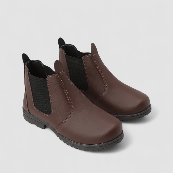Bota Chelsea Infantil Vertus Marrom