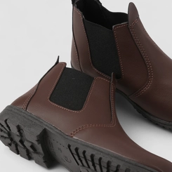 Bota Chelsea Infantil Vertus Marrom