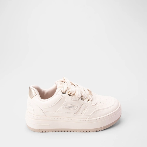 Tênis Casual Feminino Via Marte Marfim