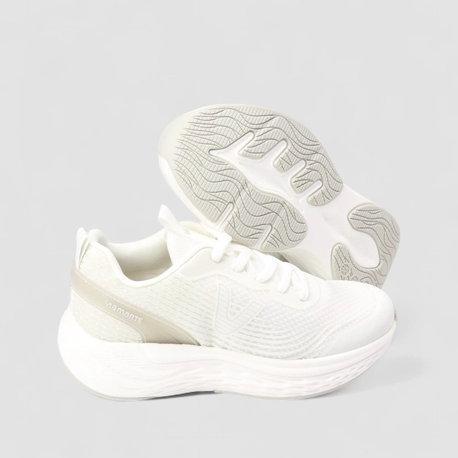 Tênis Chunky Feminino Via Marte Mesh Branco