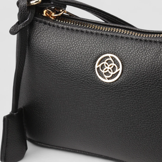 Bolsa Transversal Penélope Pequena Preta