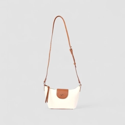 Bolsa De Mão Gabriela Pequena Transversal Off-white