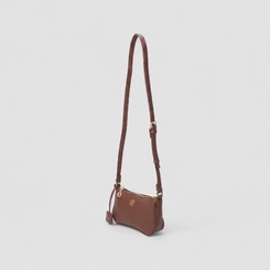 Bolsa Transversal Penélope Pequena Marrom