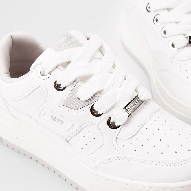 Tênis Casual Feminino Via Marte Branco
