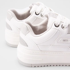 Tênis Casual Feminino Via Marte Branco