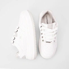 Tênis Casual Feminino Via Marte Branco