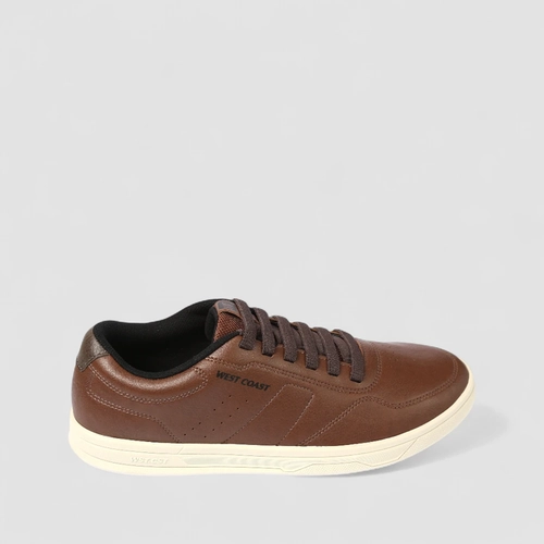 Sapatênis Masculino West Coast Elástico Marrom