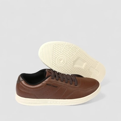 Sapatênis Masculino West Coast Elástico Marrom