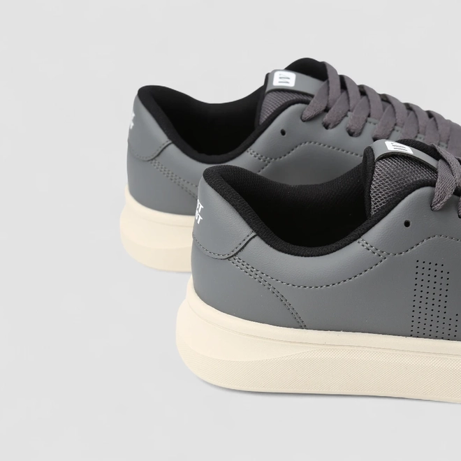 Tênis Casual Masculino West Coast Mesh Pespontos Cinza