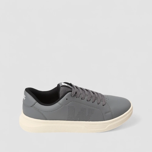 Tênis Casual Masculino West Coast Mesh Pespontos Cinza