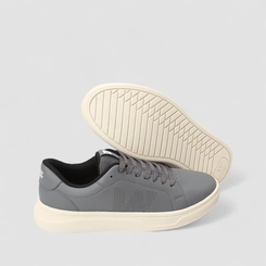Tênis Casual Masculino West Coast Mesh Pespontos Cinza