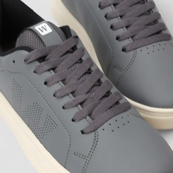 Tênis Casual Masculino West Coast Mesh Pespontos Cinza