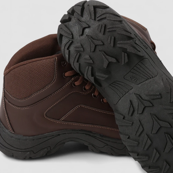 Bota Coturno Masculino Mac & Jac Adventure Mesh Marrom