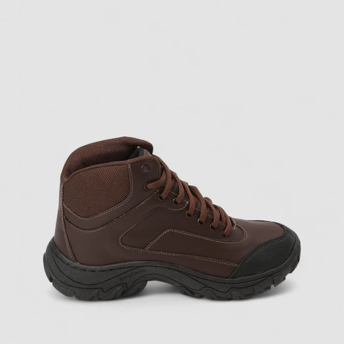 Bota Coturno Masculino Mac & Jac Adventure Mesh Marrom