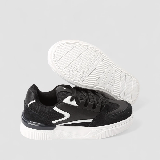 Tênis Casual Masculino Vertus Mesh Preto