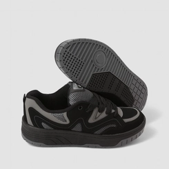 Tênis Casual Masculino Logus Original Mesh Preto & Cinza