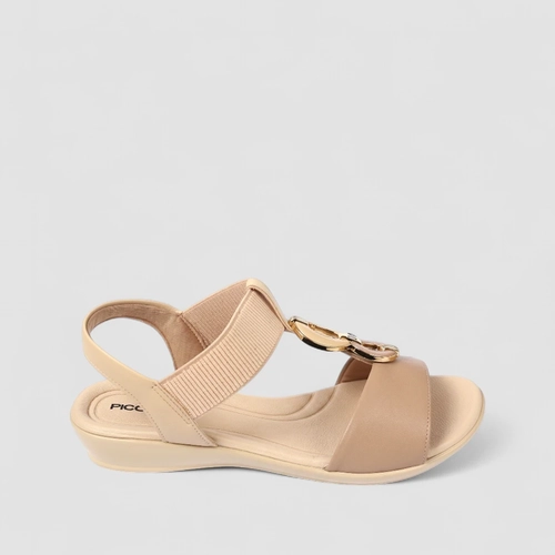 Sandália Feminina Piccadilly Corrente Nude