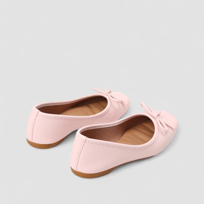 Sapatilha Infantil Gabrielinha Detalhe Laço Rosa
