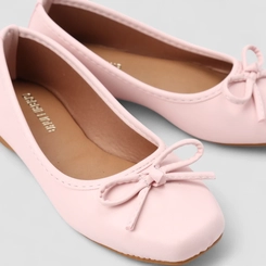 Sapatilha Infantil Gabrielinha Detalhe Laço Rosa