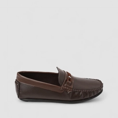 Mocassim Masculino Woche Detalhe Tressê Marrom